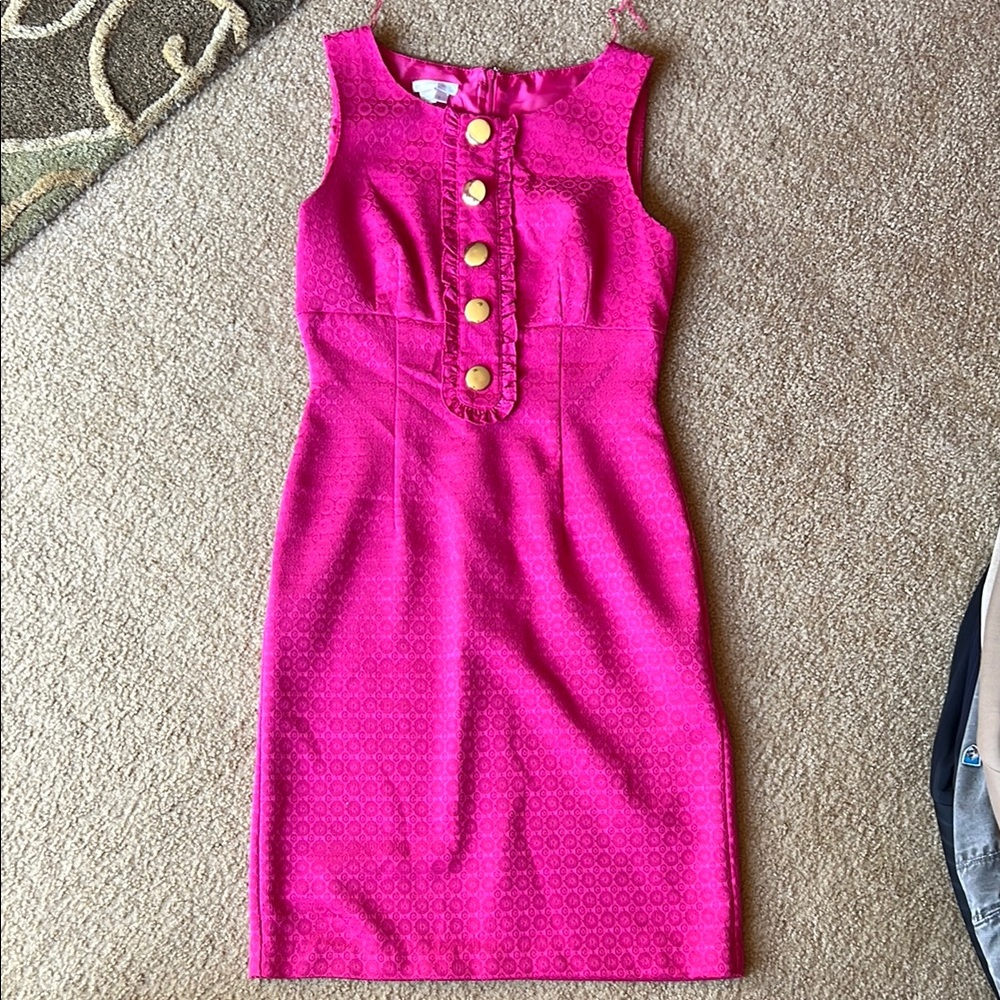 Pink Sleeveless Kids Dress